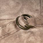 White Mountain WOMENS SIZE 11 Tan FAUX SUEDE Ankle Booties with Buckle Detail Photo 8