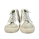 Vintage Havana  Snakeskin Leather Lace Up Star Studded High Top Sneakers Shoes 8 Photo 1