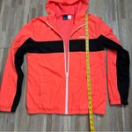 Reebok Bright Peach Jacket Womens Small Full Zip Track Jacket Windbreaker Photo 5