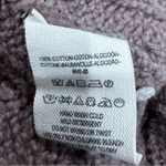 Free People Easy Cable V Neck Oversized Sweater Brown Women’s Small Photo 3