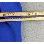 Talbots Tunic Blue Portrait Neckline Back Button Up Long Sleeves Top Sz L Photo 6