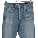 Citizens of Humanity  Liya High Rise Classic Fit‎ Jeans Torn Denim Blue Size 25 Photo 3