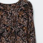 O'Neill Long Sleeve Floral Drop Waist Dress Womens Size Medium Photo 9