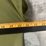 Jones New York Jones NY Cap Sleeve Olive Green Blouse Rhinestone Accent Women's Sz M/L Office Photo 4