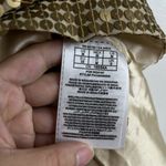 Guess by Marciano  Sequin Peplum Party Gold  Embellished Top Sz M Photo 6