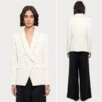 Veronica Beard NWOT  Jagger Dickey Crystal-embellished Satin-crepe Blazer Size 12 Photo 15