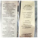 Chico's Jeans Pull On Ankle Mid Rise Stretch Light Wash Size 1 Women’s Size 8 Photo 5