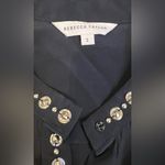 Rebecca Taylor  Women's Black Sleeveless Studded Silk Jumpsuit Size 2 Photo 2