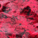 Desigual  Black Red Graphic Printed Sheath Dress Size 36 Photo 11