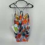 Fit 4 Ur Tummy Whimsical Racerback Blouson Top swimwear sz 12 NWT Photo 1