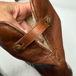 UGG  Australia Brown Lynnea 1958 Shearling Clog Boots Wood Heel S-390 Sz 7 Photo 6