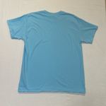 Gildan T-shirt women’s Size Large bright sky short sleeve tee crewneck Photo 6