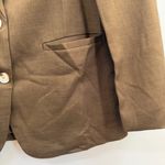 Pretty Garden Chocolate Brown Blazer Women’s M Classic suit Jacket NWT Photo 3
