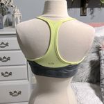 C9 by Champion Yellow and Gray Racerback Sports Bra Size L Photo 5