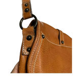 Banana Republic  Brown Pebble Leather Shoulder Bag Leather Photo 1