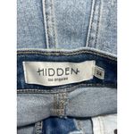 Hidden Women's Blue High Waisted Medium Wash Baggy Wide Leg Denim Jeans Pants 24 Photo 2