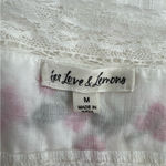 For Love & Lemons Jolene Embroidered Mini Skirt in White sz M Photo 5