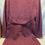 Old Navy Womens Pink/Purple Wool  2 Pocket Button Coat Sz M Photo 5