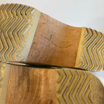 Handmade in Sweden Lime Green Genuine Leather Wooden Clog with Buckle Size 37 Photo 10