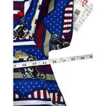 LuLaRoe  Carly Women's Patriotic Motorcycle Dress Photo 5