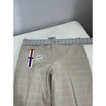 Banana Republic Womans Hampton Size 8 Zip Front Low Rise Tan Trousers Photo 5