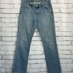 Old Navy Sweetheart Fit Straight Leg Jeans Size 6 Light Wash Cotton Stretch Y2K Photo 0