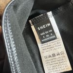 SheIn Black leather going out top  Photo 2