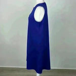 Kasper  Blue/Purple Sleeveless Midi Dress Size M Photo 2