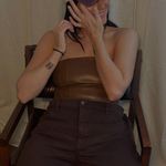 Love Sick  The Label | Bailey Leather Tube Top Photo 1