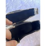 Cole Haan  Nitasha‎ Leather Ankle Boot Snake Print Embossed Heeled Bootie Sz 7B Photo 7