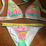 Victoria's Secret Victoria Secret Floral Pink Bikini Photo 1