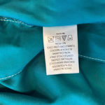 Long Shot Unisex Small Green Purple Colorblock Full Zip Windbreaker Jacket 80's Photo 4