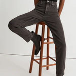 Madewell  The Perfect Vintage Jean Black Denim Size 27 Photo 0