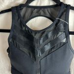 Queenieke  Wirefree Racerback Mesh Sports Bra Black Size Xsmall Photo 2