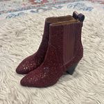 Veronica Beard  Bennett Crushed Glitter Booties Size 38 1/2 (US 8) Photo 3