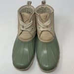 Sperry Women’s Sage Green Duck Boot size 7.5 Photo 3