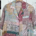 Johnny Was  merseille garden resort button down short sleeve Photo 3