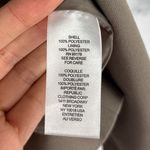 Tahari NWT  Cuffed Quarter Sleeve Open Front Blazer Jacket Minimalist Taupe XS Photo 6