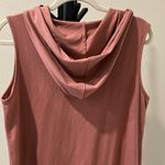 SheIn  Dusty Rose Sleeveless hoodie Dress Photo 4