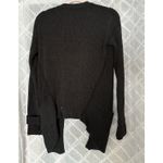 Lululemon Black Wool Long Sleeve Casual Cardigan Womens Sweater Size S/M Photo 1