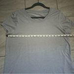 Athleta Uptempo Tee Short Sleeve Active Grey Neutral Gym Workout Top Size XL Photo 5