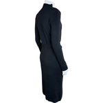 BEAUTIFUL by Lawrence Zarian Mock Neck Sweater Dress Black XS Petite Photo 8