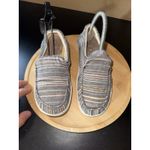 Hey Dude Misty Chambray Stripes Blue Loafer Shoe Comfort Academia Casual Size 6 Photo 3