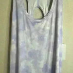 Athleta  nitro printed tank lavender size 2X NWT Photo 0