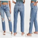 SLVRLAKE NEW NWT Revolve Denim Roxy Straight Leg Jeans Size 29 In Mind Made Up Blue Photo 1