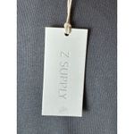 Z Supply  Dress Women Small Gray Henley Long Sleeve Ruffle Shoulder Maxi NWT‎ Photo 4