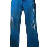 American Eagle Y2K outfitters embroidered floral boot cut jeans Photo 0