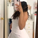 Amazon White Activewear Dress Photo 0