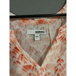 Sonoma  3/4th Sleeve V Neck Top Size Large Photo 2