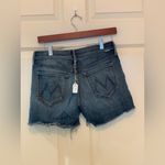 Mother Denim Raw Hem High Photo 2